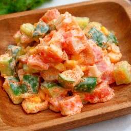 ปูอัดไข่กุ้งวาซาบิ