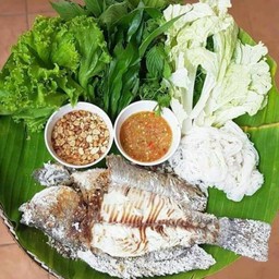 เมี่ยงปลาเผา