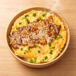 ข้าวหน้าไข่ข้นไก่เทอริยากิ