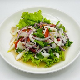 ยำปลาหมึก