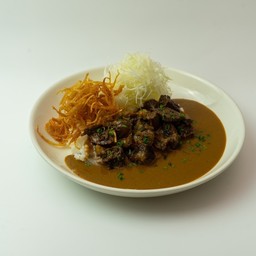 ข้้าวแกงกะหรี่เนื้อตุ๋น