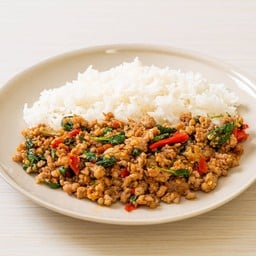 ครัวคุณต้น กะเพรา ข้าวแกง ไข่เจียวทรงเครื่อง นิมิตใหม่