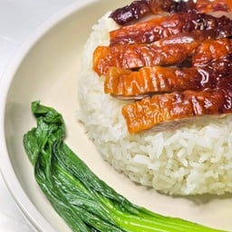 [อร่อยซ่ากับโค้ก] R ข้าวหน้าเป็ดย่างเฮง +  โค้ก ออริจินัล (กระป๋อง)