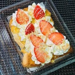 ขายดี!ปังปิ้งวิปครีมสดสตรอเบอรี่ครัมเบิ้ล