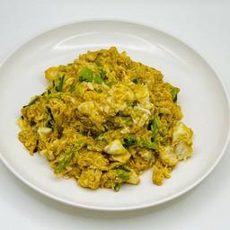 เนื้อปูผัดผงกะหรี่