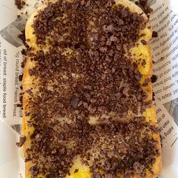 ขนมปังปิ้งเนยนม โอวัลตินเฟลค