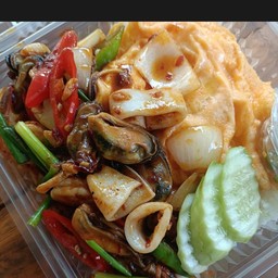 ข้าวห่อหมกไข่ข้นทะเล ท่าล้อ