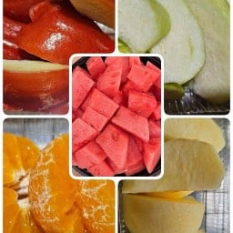 ฟรุ๊ตตี้ เฟรช ปั่น & ปลอก 🍓ผลไม้สด 1