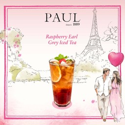 Raspberry Earl Grey Iced Tea