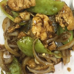 ผัดพริกหยวก (กับข้าว)