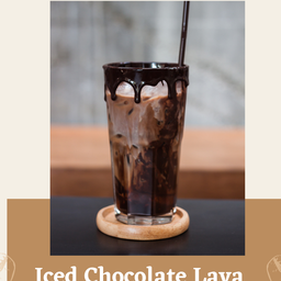 Iced Swiss Chocolate Lava ช็อคโกแลตเย็นสูตรเข้มข้น จากช็อคโกแลตสวิส