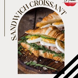 Set B Croissant Sandwich Tuna มายองเนสสลัด