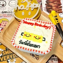 เค้กกล่องเกาหลี 12cm. - Choc ( 09 )