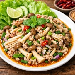 ลาบเห็ดแลบลิ้น