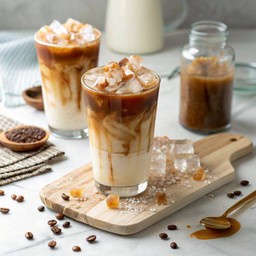Iced Latte กาเเฟใส่นม ที่นุ่มละมุน