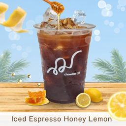 a.เอซเปรสโซน้ำผึ้งมะนาว เย็น