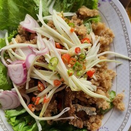 ยำปลาดุกฟู