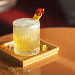 น้ำเก๊กฮวยผสมดอกเอลเดอร์ฟลาวเวอร์