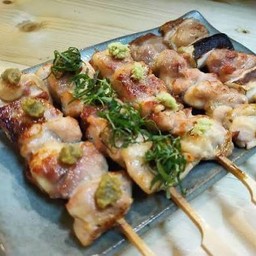 ไก่ย่างสไตล์อีสาน+อิซากายะ สูตรโพนยางคำ(เซท5ไม้)