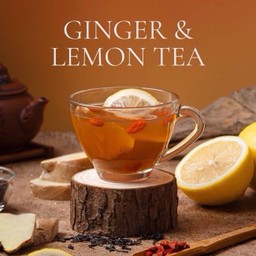 Hot Ginger & Lemon Tea
