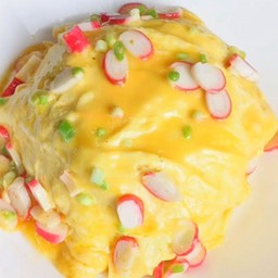 ข้าวไข่ข้นปูอัด