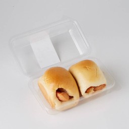 ขนมปัง ไส้กรอกหมู