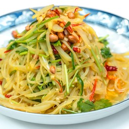 ยำมันฝรั่งเส้น凉拌土豆丝
