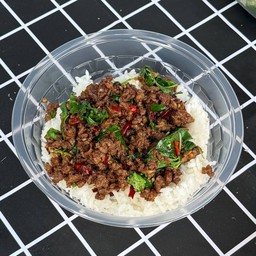 กะเพราเนื้อสับ