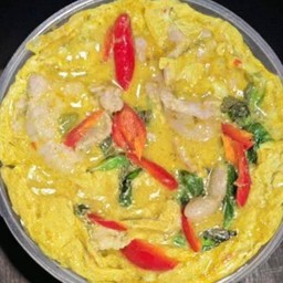 ข้าวไข่ข้นเขียวหวานหมูนุ่ม