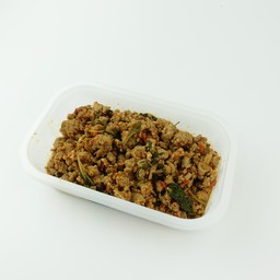 กะเพราไก่พ่นไฟ(กับข้าว)