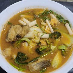 แกงส้ม ผักรวม ปลาช่อน