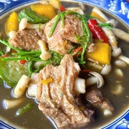 แกงเห็ดกระดูกอ่อน