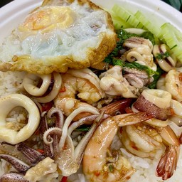 ผัดกระเพราทะเล