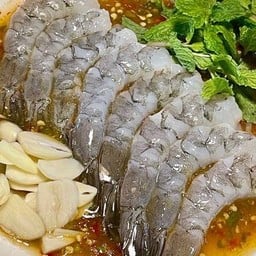 ยำกุ้งสด(ไม่ปลาร้า)