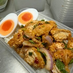 ข้าวหมูทอด บางแสน
