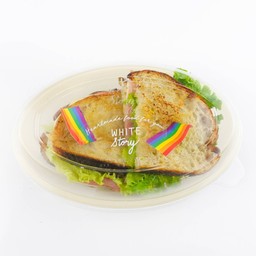 แซนวิชซาวโดวจ์สลัดสโมคแฮมชีส