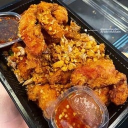 คอหมูทอด