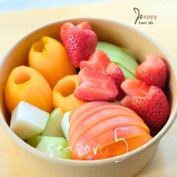 Happy two do  ผลไม้สดปอก พร้อมทาน ซอยโชคชัยร่วมมิตร