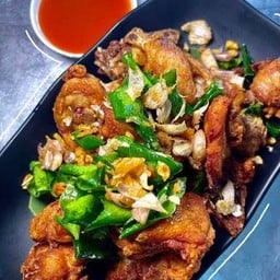 ไก่บ้านทอด