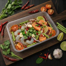 เหลากุ้งแซลม่อน