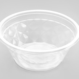 ชามพลาสติก+ช้อนส้อม