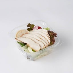 สลัดอกไก่ย่างซอสงาญี่ปุ่น