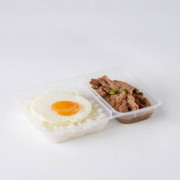 ข้าวหอมมะลิหมูผัดกะปิแท้