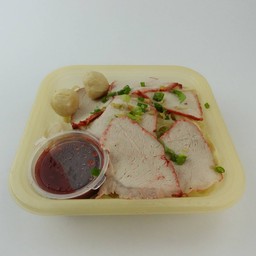 บะหมี่ฮ่องกงหมูแดง