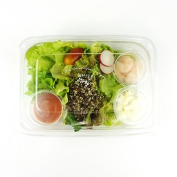 สลัดไข่ต้มกุ้ง ซอสยังนยอม