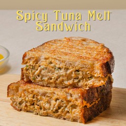 Spicy Tuna Melt Sandwich