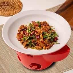 เนื้อผัดพริกดอง