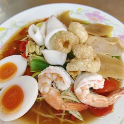 ตำเส้นทะเล