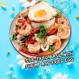 📌📌ผัดกะเพราร้านดาวนี่ ส้มตำ,ยำ, ผัดเผ็ด,ผัดกะเพรา,ข้าวผัด