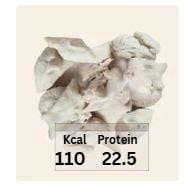 ไก่ต้ม 70 กรัม